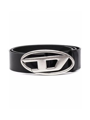 Diesel 1DR Logo-Buckle Leather Belt