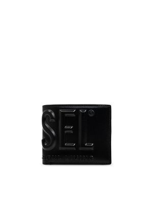 Diesel Embossed-Logo Leather Bi-Fold Wallet