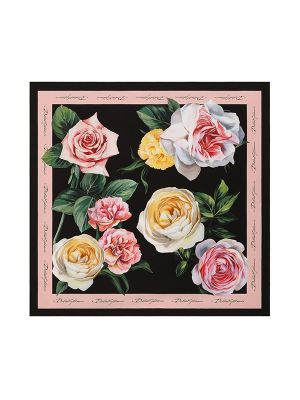 Dolce & Gabbana Floral-Print Scarf