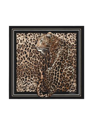 Dolce & Gabbana Leopard-Print Scarf