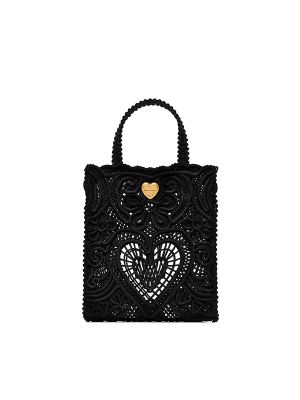 Dolce & Gabbana Small Beatrice Cordonetto-Lace Tote Bag