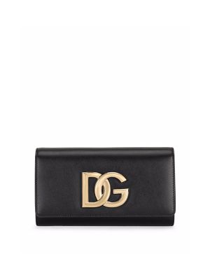 Dolce & Gabbana 3.5 Leather Clutch Bag