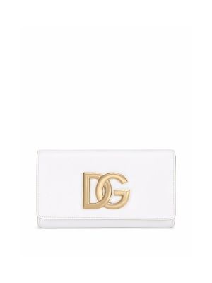 Dolce & Gabbana 3.5 Leather Clutch Bag
