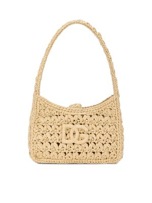 Dolce & Gabbana 3.5 Raffia Shoulder Bag