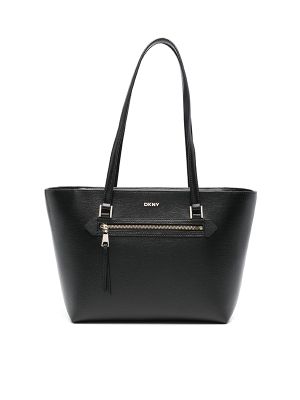 DKNY Logo-Lettering Tote Bag