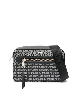 DKNY Bryant Ave Monogram-Pattern Cross Body
