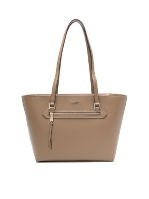 DKNY Logo-Lettering Tote Bag