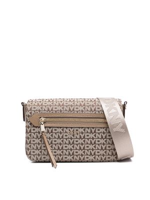DKNY Bryant Logo-Print Shoulder Bag