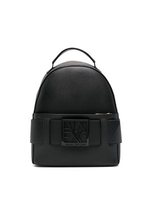 Armani Exchange Logo-Plaque Backpack