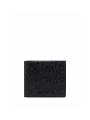 Emporio Armani Grained Embossed-Logo Wallet