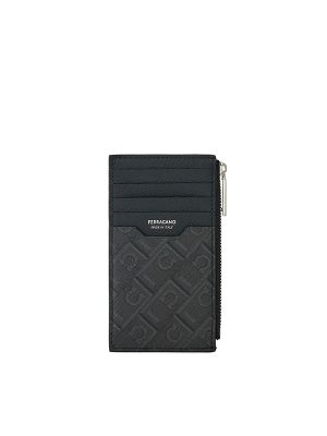 Ferragamo Monogram-Pattern Wallet