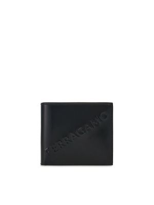 Ferragamo Logo-Embossed Bi-Fold Wallet