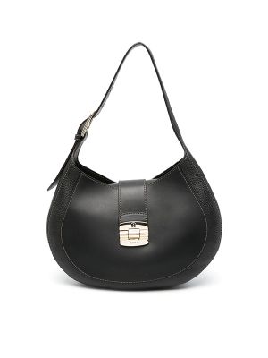 Furla Logo-Debossed Leather Shoulder Bag