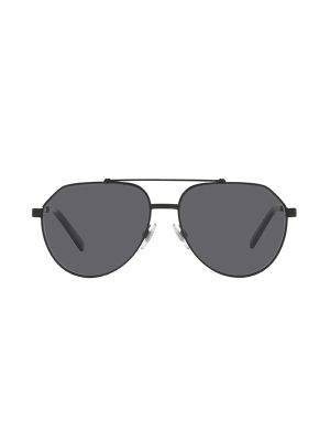 Dolce & Gabbana Gros Grain Pilot-Frame Sunglasses