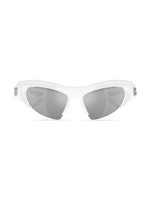 Dolce & Gabbana Shield-Frame Tinted Sunglasses