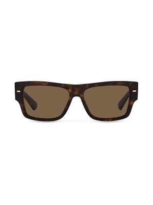 Dolce & Gabbana Lusso Sartoriale Rectangle-Frame Sunglasses