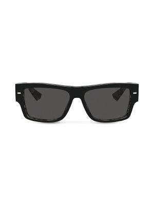 Dolce & Gabbana Lusso Sartoriale Rectangle-Frame Sunglasses