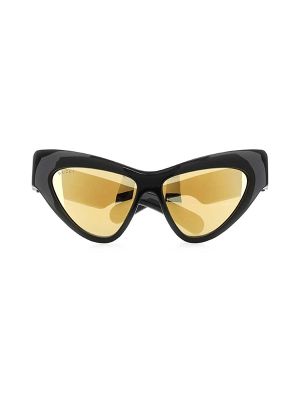 Gucci Logo-Lettering Sunglasses