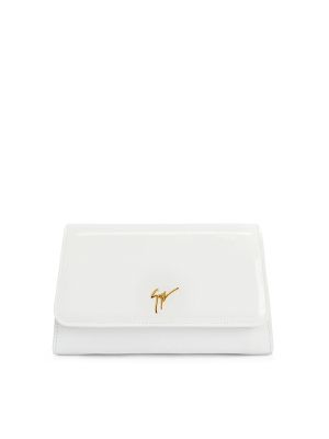 Giuseppe Zanotti Cleopatra Logo-Plaque Clutch Bag