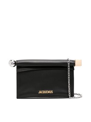 Jacquemus La Petite Pochette Rond Carré Clutch Bag