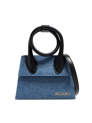 Jacquemus Mini Le Chiquito Denim Bag