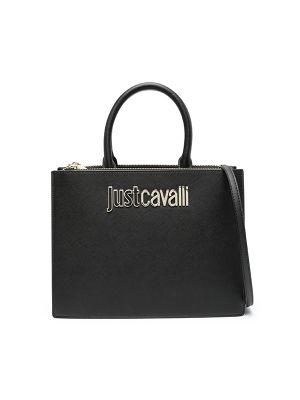 Just Cavalli Range B Logo-Lettering Tote Bag