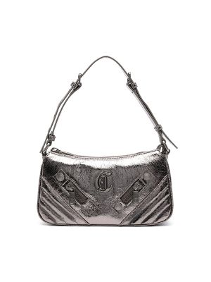 Just Cavalli Metallic-Finish Shoulder Bag