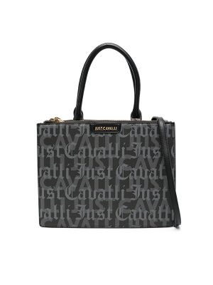 Just Cavalli Monogram-Pattern Tote Bag