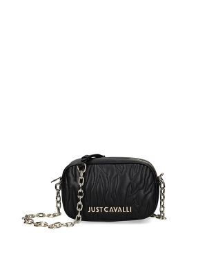 Just Cavalli Logo-Lettering Bi-Fold Crossbody Bag
