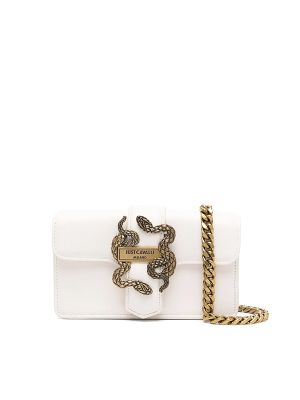 Just Cavalli Iconic Snakes Shoulder Bag