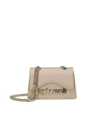 Just Cavalli Logo-Plaque Shoulder Bag