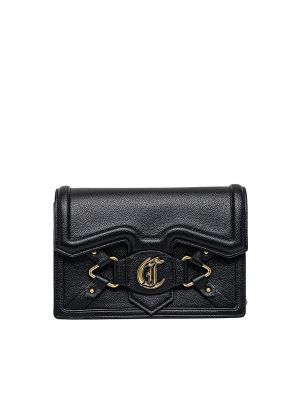 Just Cavalli Logo-Plaque Cross Body Bag