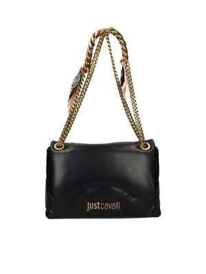 Just Cavalli Padded Chain-Strap Shoulder Bag