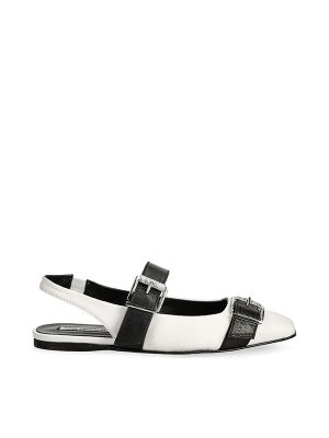 Karl Lagerfeld Konnie Double Strap Ballet Flats
