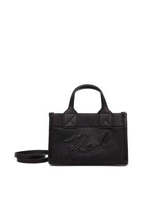 Karl Lagerfeld K/Skuare Grainy Tote Bag