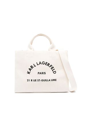 Karl Lagerfeld Rue St-Guillaume Square Tote Bag