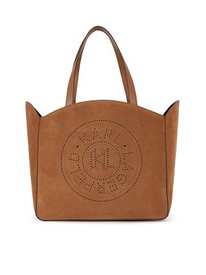 Karl Lagerfeld K/Circle Perforated-Design Tote Bag
