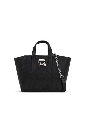 Karl Lagerfeld Ikon Pebbled Tote Bag