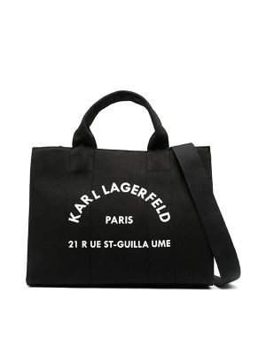 Karl Lagerfeld Medium Rue St-Guillaume Square Tote Bag