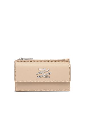 Karl Lagerfeld logo-plaque wallet