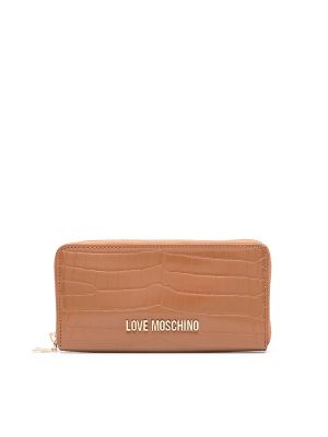 Love Moschino Croc-Effect Wallet