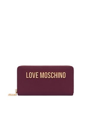 Love Moschino Logo-Plaque Wallet