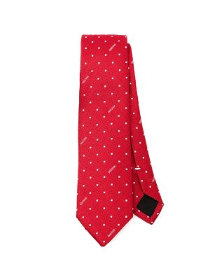 Moschino Jacquard Silk Tie