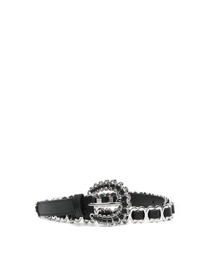 Maje Diamanté-Buckle Belt