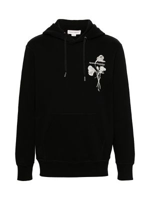 Alexander McQueen Logo-Embroidered Hoodie