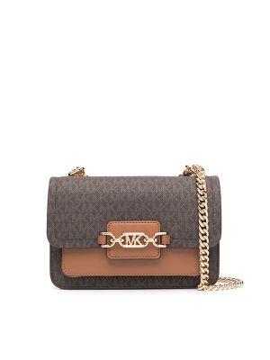 Michael Kors Logo-Print Front-Flap Shoulder Bag