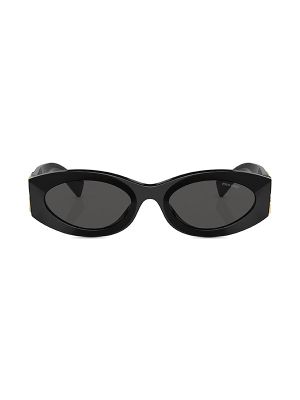 Miu Miu Eyewear Glimpse Oval-Frame Sunglasses