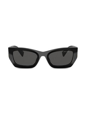 Miu Miu Eyewear Rectangle Frame Sunglasses-B