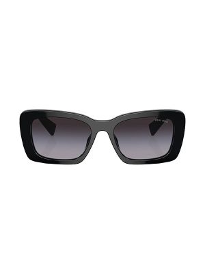 Miu Miu Eyewear Logo-Plaque Square-Frame Sunglasses