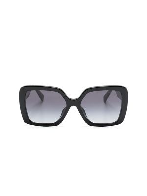 Miu Miu Eyewear Logo-Plaque Oversized-Frame Sunglasses